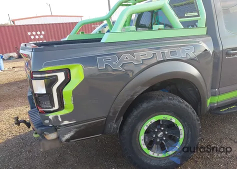 2018 Ford F150 Raptor from USA, damaged, VIN 1FTFW1RG5JFB99866